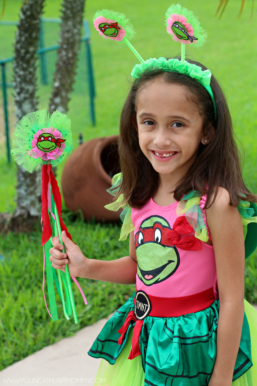 baby girl ninja turtle costume