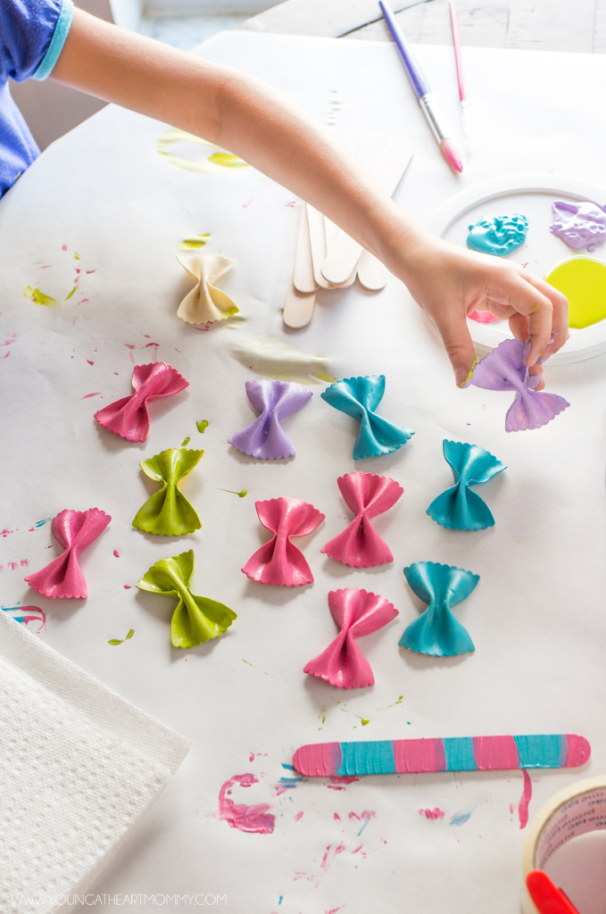 Bow-Tie-Pasta-Butterfly-Bookmarks
