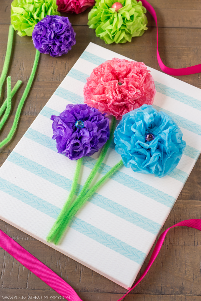 Easy-Tissue-Paper-Flower-Tutorial