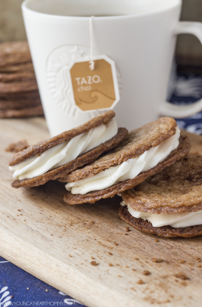 Cinnamon Cookie Sandiwches