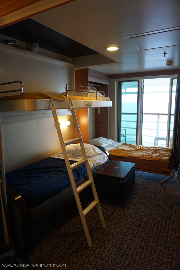 Disney Dream Cruise Bunk Beds Young At Heart Mommy