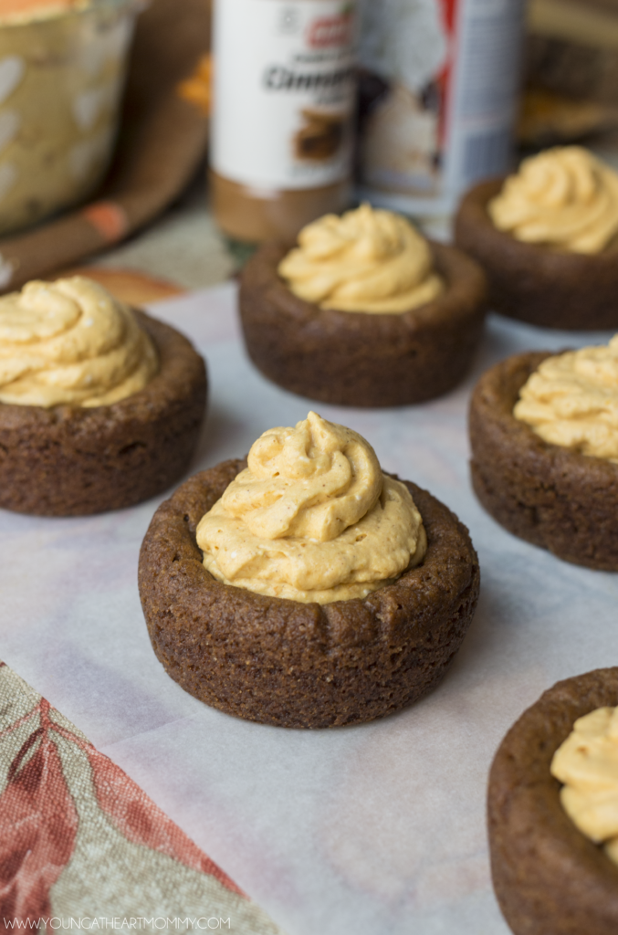 Ginger Spice Cookie Cups