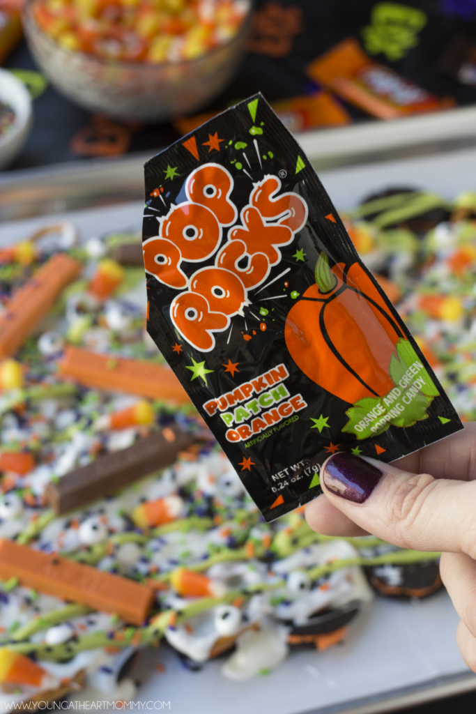 Pop Rock Halloween Candy Bark