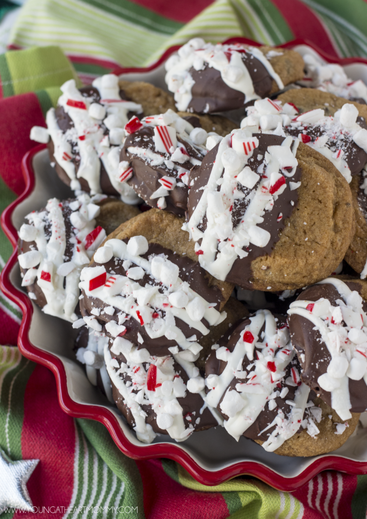 Chocolate Chip Hot Cocoa Christmas Cookie Recipe