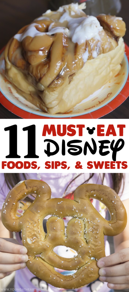 Experience the magic of the mouse with these yummy foods, sips, and sweets found in the world of Disney.