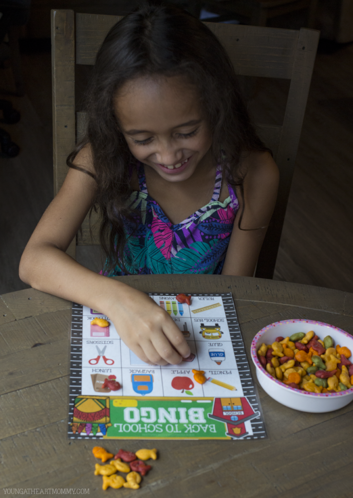 Free Printable Back To School BINGO Game Cards