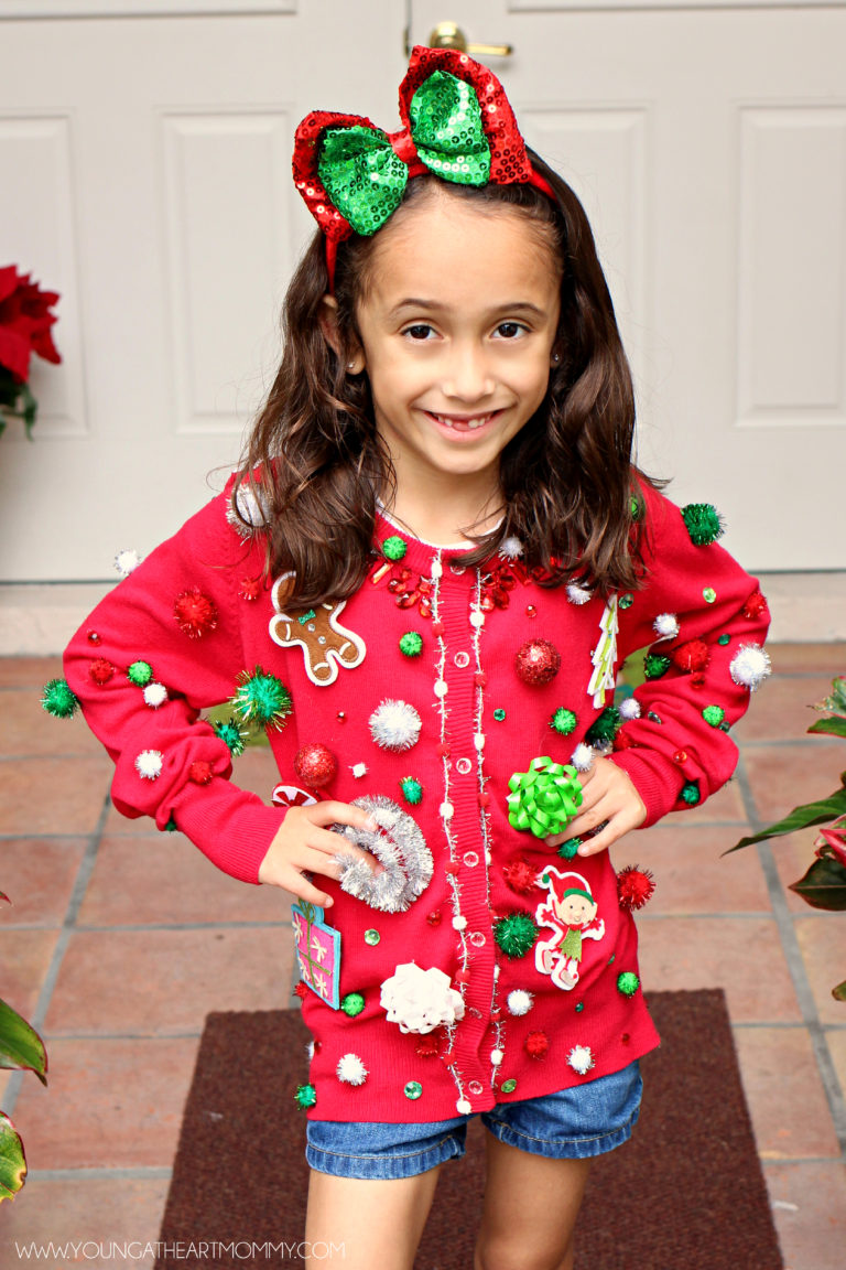 mommy and me ugly christmas sweater